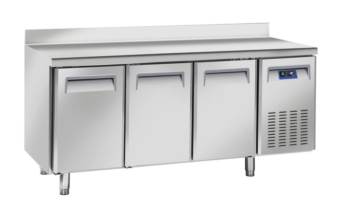 Desserte Murale Snack 3 Portes Pleines Positive / Roulettes - SR 3200 – Image 1