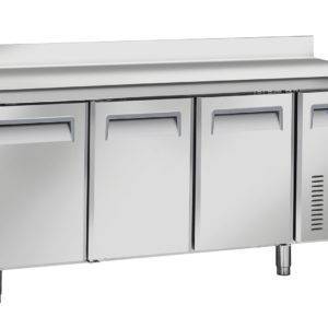 Desserte Murale Snack 3 Portes Pleines Positive / Roulettes - SR 3200