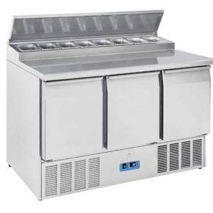 Table Réfrigérée Sandwich System 3 Portes GN1/1 - CRS 93 A