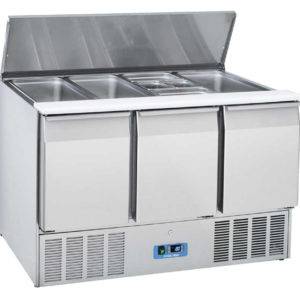 Saladette Réfrigérée 3 Portes GN 1/1 - CR 93 A - (ex S903)
