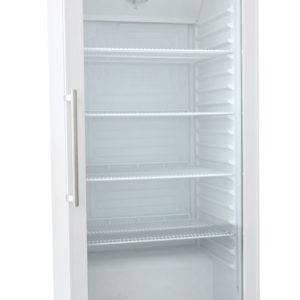 Armoire Réfrigérée Positive Pâtissière 400 Litres Blanche Porte Vitrée - BYG 46