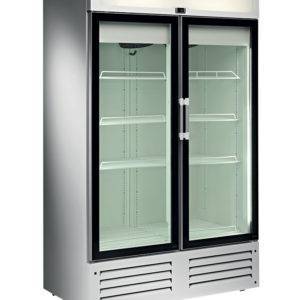 ***** Armoire Réfrigérée Positive 1200 Litres Inox Porte Vitrée - AVL120PVS