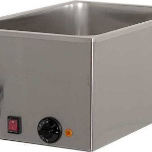 Bain-Marie Électrique à Poser 1 Cuve GN 1/1 - Avec Robinet de Vidange