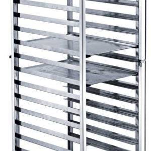 Chariot Mobile Inox Pâtissier 600 x 400 - 20 Niveaux