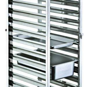 Chariot Mobile Inox GN 1/1 - 20 Niveaux