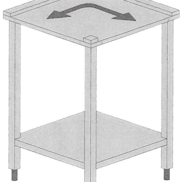 Table d'Angle d'Entrée / Sortie - A 10
