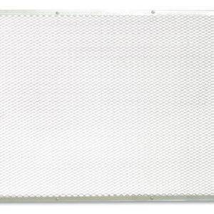 Grille Plate Rectangulaire Perforée en Aluminium - Dim : 40 x 60 cm