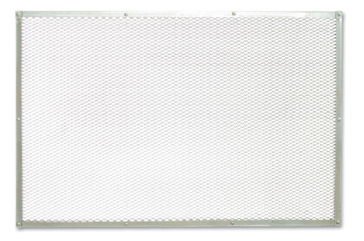 Grille Plate Rectangulaire Perforée en Aluminium - Dim : 40 x 60 cm 