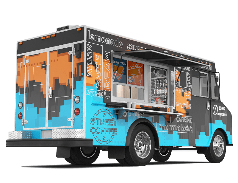 Food truck moderne