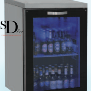 Arrière-bar réfrigéré simple Vitré compact