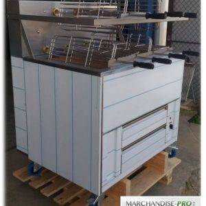 barbecue churrasqueira charbon de bois electrique portugais professionnel en inox churrasco churrascaria poulet braise