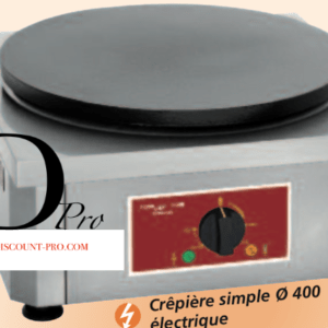 Crépière électrique simple