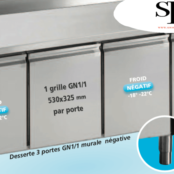 CONGÉLATEUR / CONSERVATEUR COFFRE sur roulettes 200L ICE220TVS