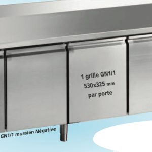 Desserte réfrigérée Négative 4 P
