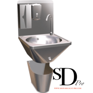 Lave mains mural en INOX