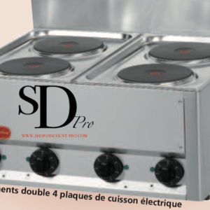 Plan de cuisson 4 plaques