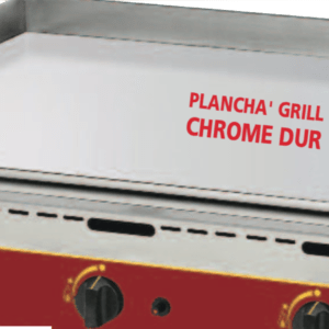 Plancha plaque à snacker CHROME DUR GAZ