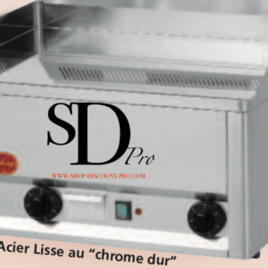 Plaque à snacker Double 4Kw C-lisse