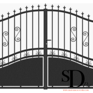 Portail en aluminum soudé Versaille