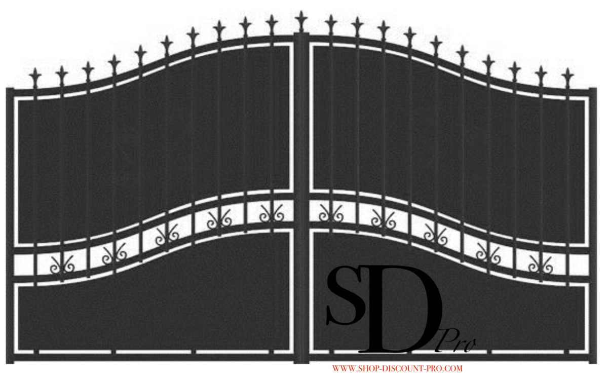 Portail en aluminum soudé Versaille – Image 2