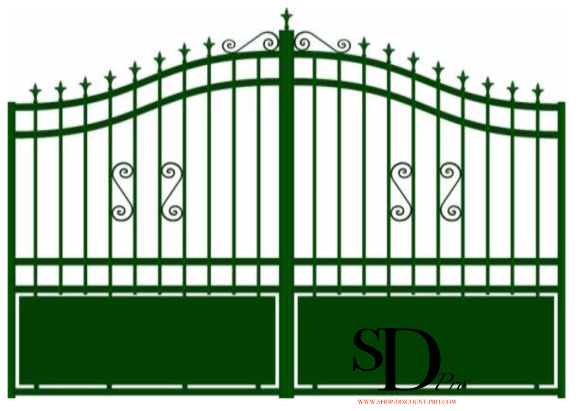 Portail en aluminum soudé Versaille – Image 3