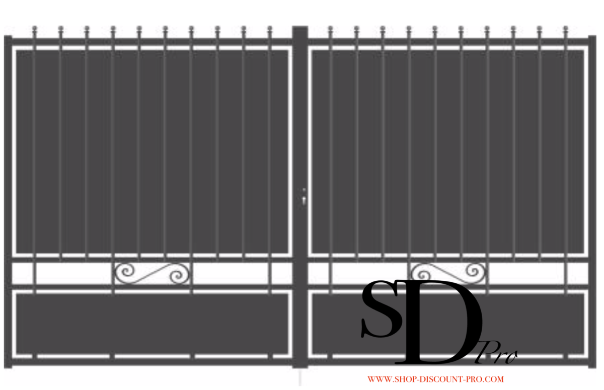 Portail en aluminum soudé NAPOLEON – Image 2