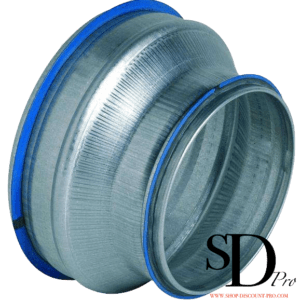 Réduction conique galvanisé à joints