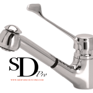 Robinet mitigeur à coude deux eaux