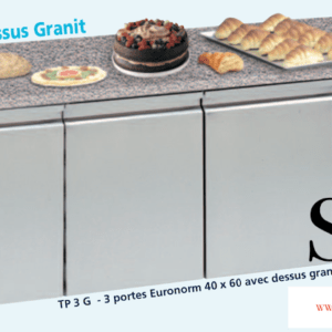 Tour pâtissier réfrigéré Granit