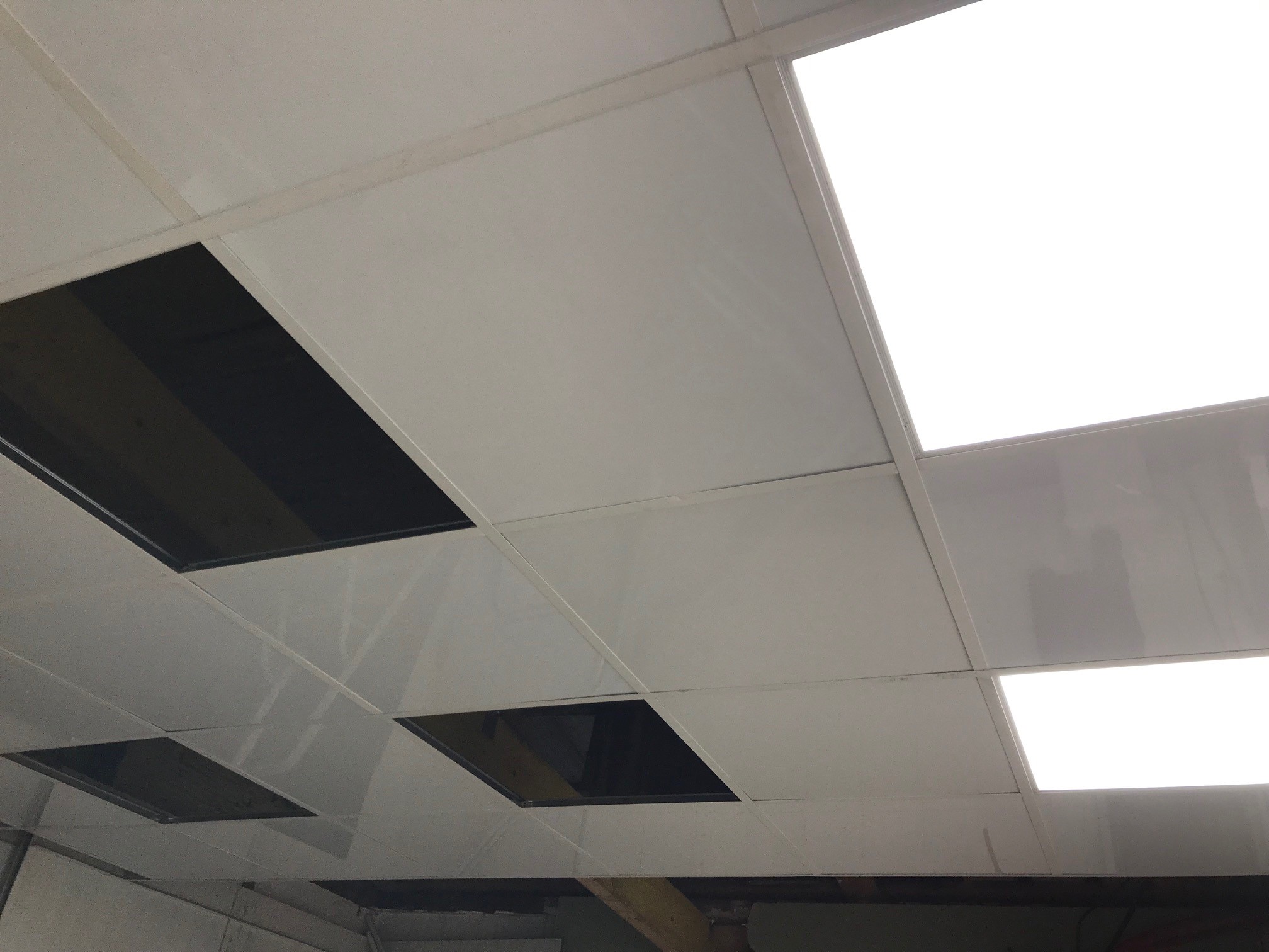 Dalle de faux plafond à LED Blanche - Marchandise Pro