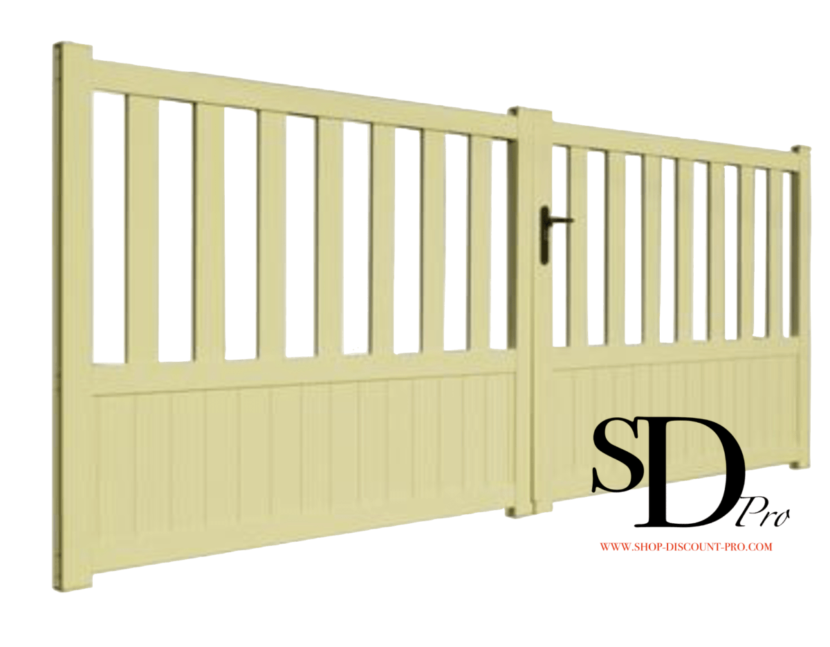 Portail en aluminum mécanique – Image 3