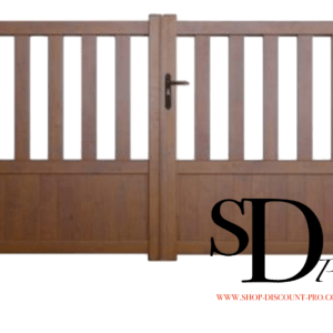 Portail en aluminum mécanique