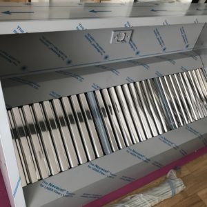 Hotte inox professionnelle