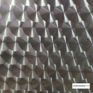 Tôle Inox Bouchonnée