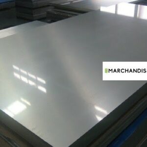 tôle inox lisse