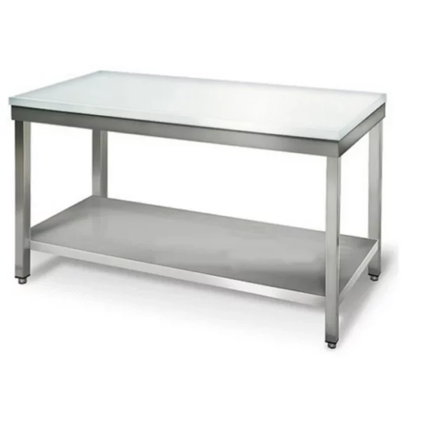 table de boucher en inox